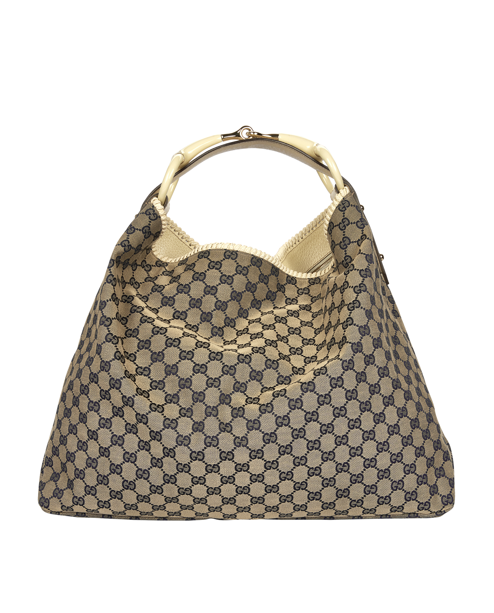 Gucci Large Horsebit GG Hobo